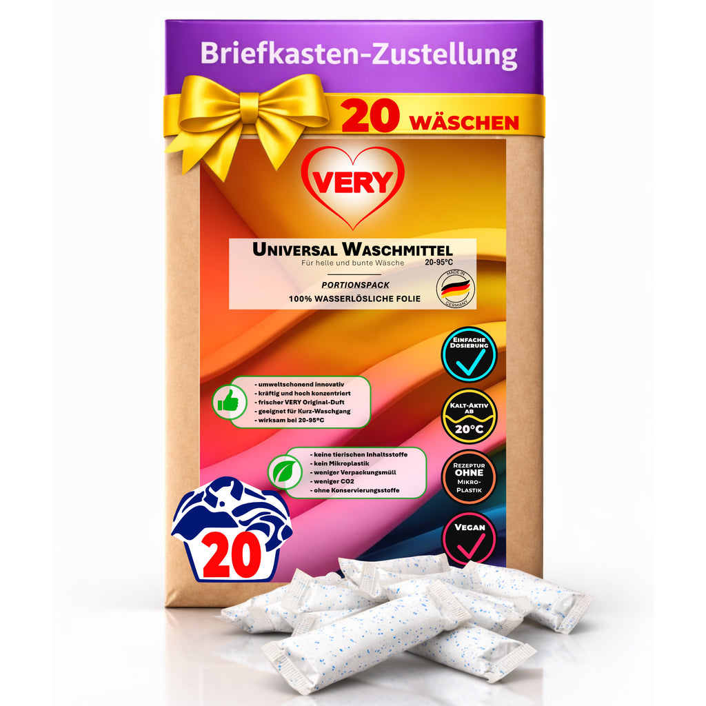 VERY Universal-Waschmittel STICKS, 20Stk.