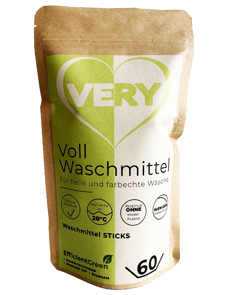 VERY Voll-Waschmittel STICKS, 60Stk. & 300Stk.